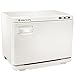 Salon Sundry 2 in 1 Hot Towel Warmer Double Tray Cabinet and UV Sterilizer Spa Equipment - Large White