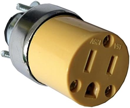 Online Best Service Heavy-Duty 3-Wire Replacement Female Electrical Plug - 5packs