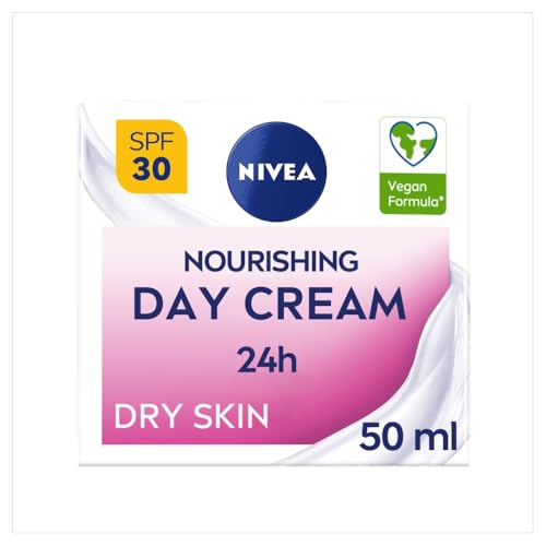 NIVEA 24h Nourishing Day Face Cream for Normal to Dry Skin