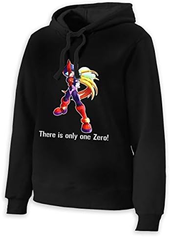 Genwonimasile748 Womens Zero Mega Man Zero Video Game Character Classic Hoodies Hooded Sweatshirt