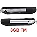 Ecloud ShopUS Black 8GB 8G USB Flash Drive LCD Mini MP3 Player w/ FM Radio