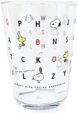 Amazon Co Jp カミオジャパン スヌーピー クリアタンブラー アルファベット おもちゃ