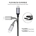 USB C to C Cable 5A Fast Charging, Nimaso 3.3ft 100W PD USB C to USB C Cable Nylon Braided Cord Compatible with Google Pixel 3a/3/2 XL, MacBook, iPad Pro 2020, Galaxy S10/Note10/A80, Nexus 6P and More