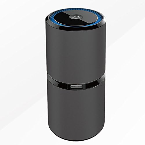 Starcn Portable Air Purifier USB Portable Ionic Air Purifier Remove Cigarette Smoke, Odor Smell, Bacteria Mini Air Cleaner for for Small Bedroom, Pets Room, Refrigerator, Car, Traveling