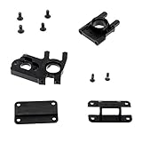 Team Losi Ten-SCBE Buggy: Motor Mount, Adapter, Diff Top Plate, Tunnel, Standoff