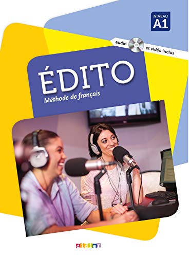 Edito niv. A1 - Livre + CD mp3 + DVD (French Edition)