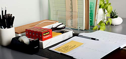 Scotch Transparent Tape, Glossy Finish, Cuts Cleanly, Engineered for Office and Home Use, 3/4 x 1000 Inches, Boxed, 12 Rolls (600K12) - Thumbnail 5