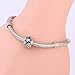 Soulbeads Authentic Sterling Silver Charm Clip Lock Stopper Bead Fit Bracelets