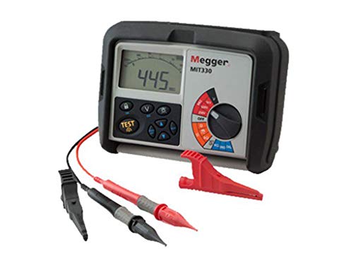 Megger MIT310-EN Insulation Tester, 1000 Megaohms Resistance, 250V, 500V, 1000V Test Voltage