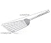 Tenta Kitchen Stainless Steel Slotted Turner Spatula - 18/8(304) Premium Stainless Steel Cast In One Piece - 1 mm Thin Edge Angled Spatula For Turning & Flipping
