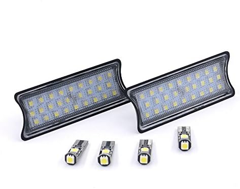 Eonstime 6pc LED Interior Dome Overhead Reading Light Lamp Kit for BMW E65 E66 E67 E68