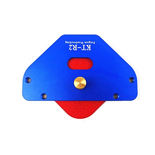 Router Table Corner Jig Radius Template Kits Aluminium Alloy for Woodworking Trimming Tool Set,Radius Quick-Jig Router Bit Templates for Routing Rounded Corners R15 R20 R25 R30 C15 C20 C25 C30