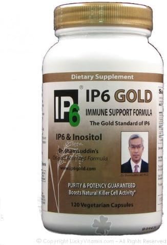 IP-6 Gold, Immune Support Formula, 120 Veggie Caps by IP6 International