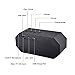 Portable Bluetooth Speaker Wireless Speaker Small Changing MP3 Player LED Light Hands Free Calling Mic 6 Play Hour 1200mAh Battery FM Radio, Micro TF SD Card, USB Input, Dual 3W Audio Driver –Black