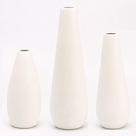 Amazon 花瓶 陶器 フラワーベース 北欧 白 シンプル 和風花瓶 生け花 おしゃれ 一輪挿し 陶器花器セラミック インテリア 花瓶 ホワイト プレゼント ギフト S 花器 インテリアボウル オンライン通販