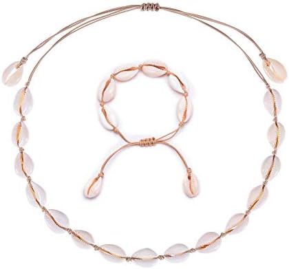VANCALEN Shell Necklace Natural Handmade Hawaii Choker Shell Jewelry for Girls Ladies Women