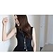 Rurah Zircon Fringed Clover Sweater Chain Necklace Pendant Women Girl Ornaments Fashion with Clothing Accessories