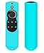 OEAGO Silicone [Anti Slip] Shock Proof Cover Case for All-New Fire TV with 4K Alexa Voice Remote (2017 Edition) (2nd Gen) / Fire TV Stick Alexa Voice Remote (Mint Turquoise)