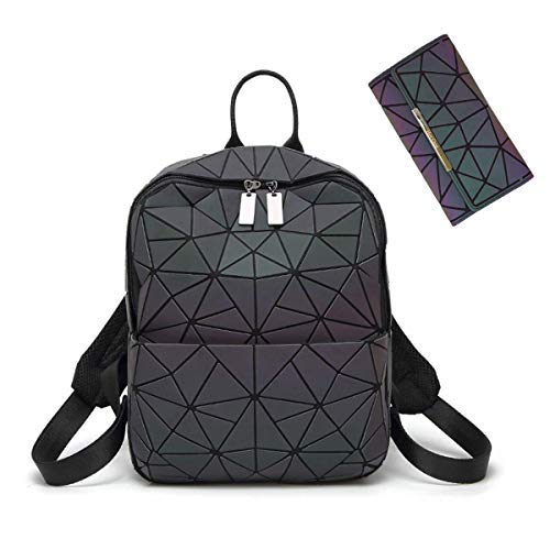 holographic backpack geometric