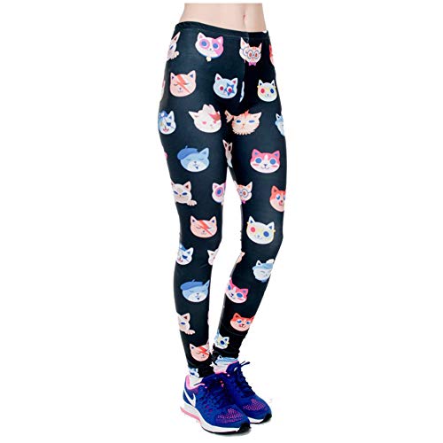 Qiyuxow-Women-Yoga-Leggings-Digital-Print-Skinny-Pants-Strechy-Workout-Leggings