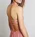 R.Vivimos Womens Summer Boho Sexy Backless Long Dresses (X-Large, Pink)