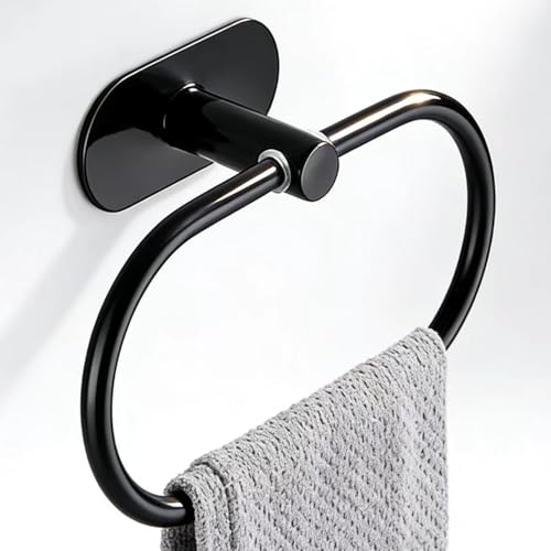 Besteffie Adhesive Towel Ring Self Adhesive Hand Towel Ring… at Amazon