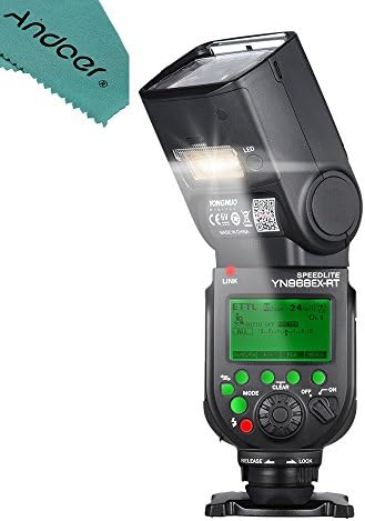 Yongnuo YN968EX-RT Wireless TTL Master Flash Speedlite with Built-in LED Light 1/8000s HSS for Canon 500D 550D 40D 1000D
