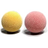 Tornado Official Foosballs Tournament Balls Commercial Quality - Play Like The Pros (4 Balls, Pink and Yellow)
