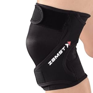 ザムスト(ZAMST) RK-1 ランニングヒザサポーター ブラック 右足用 Mサイズ 372802
