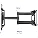 Cheetah Mounts Dual Articulating Arm TV Wall Mount Bracket for 20-80” TVs up to VESA 600 and 115lbs, fits 16