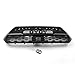 Areyourshop Front Bumper Hood Grille Grill Matte Black For 2016-2018 Tacoma TRD PRO PT228-35170