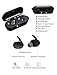 Wireless Earbuds, XG-WIN True Wireless Bluetooth Earbuds Deep Bass Sweatproof Touch Control Mini Earbuds Bluetooth Headphones Built-in Microphone with Charging Box for Sport Running Gym Samsung iOS
