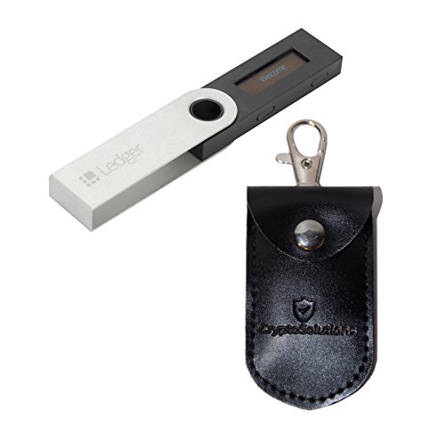 Ledger nano s crypto currency hardware wallet bundle (b…
