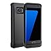 PowerBear Samsung Galaxy S7 Edge Battery Case [5,000 mAh] High Capacity External Battery Charger for The Galaxy S7 Edge - Black and Screen Protector Included