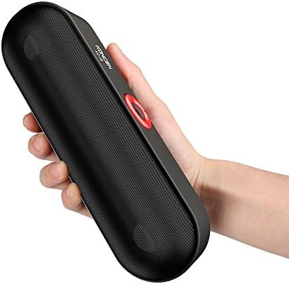 Bluetooth Speakers Portable wireless surround sound speaker,Stereo speaker High Definition Audio, Built-in Microphone The pill car outdoors speaker -Black [Upgraded]