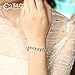 T400 Tennis Bracelet for Women AAA Cubic Zirconia Wedding Gift for Brides Bridesmaid