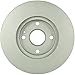 BOSCH 34010879 QuietCast Premium Disc Brake Rotor - Compatible With Select Mazda Miata; FRONT - Single