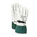 MAGID PowerMaster Low Voltage Leather Linesman Work Gloves, 1 Pairs, Size 9.5 (12604)