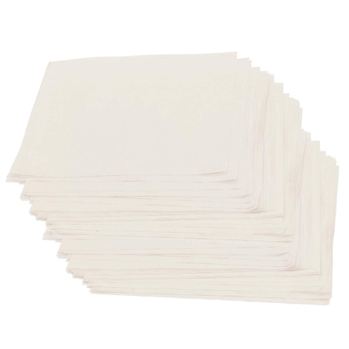 Worown 60 Pcs A5 Flower Press Absorbent Paper, Blotting Papers, 6" x 8" Refill Drying Paper for Flower Press