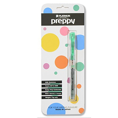 Platinum Preppy Fountain Pen 0.3 Green