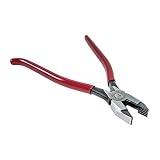 Klein Tools D201-7CSTA Ironworkers Pliers with Spring Loaded action, Aggressive Knurl, and Tempered Handles For Comfortable Cuts