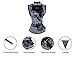 Charmian Women's Plus Size Retro Goth Spiral Steel Boned Brocade Steampunk Bustiers Corset with Jacket and Belt Grey XXXXX-Large