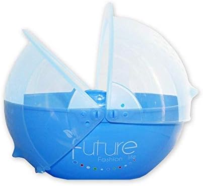 DEALBOX Multipurpose Plastic Vegetables Fruits Rinse Bowl & Strainer Basket Rice Sieve Colander Sifter (Random Color)