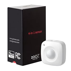 ZOOZ Z-Wave Plus 4-in-1 Sensor ZSE40 VER. 2.0 (Motion/Light/Temperature/Humidity)