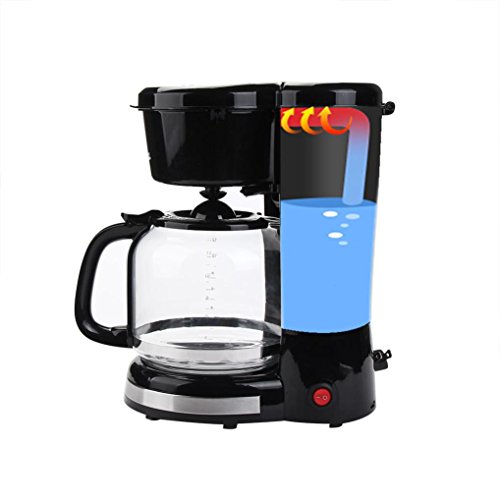 Click Here to See More Images New Gift 10-cup Home Coffee Maker Economic and Practical Dreamyth,American Warehouse Shipment (Black)