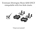 Tommaso Montagna 100 Men's Mountain Bike MTB Spin Cycling Shoe Compatible with SPD Cleats Black - 45