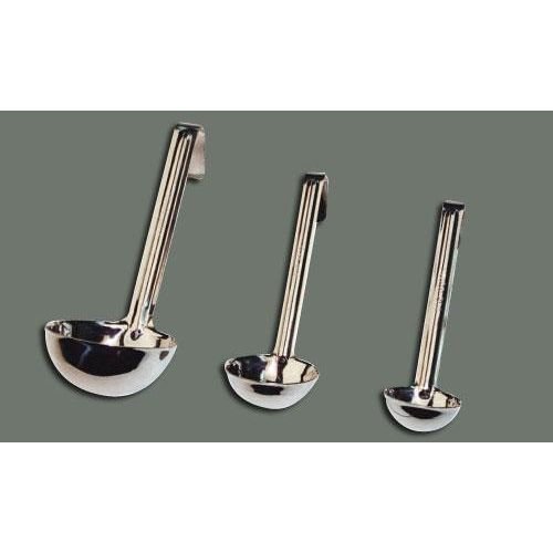 Winco Stainless Steel Short Handle Two Piece Ladle, 6 Ounce -- 1 Each.