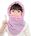 Kids Winter Windproof Cap,Children's Double Warm Balaclava Face Mask for Cold Weather,Neck Warmer,Adjustable Full Face Cover