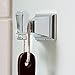 Speakman SA-1306 Rainier Bathroom Square Robe Hook, Polished Chrome
