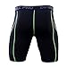 LUWELL PRO Men's 3 Pack Compression Shorts Baselayer Cool Dry Sports Tights Shorts for Running,Workout,Training